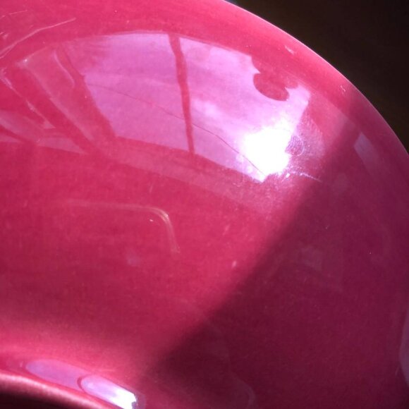 Franciscan Ware Сeramic Bowl Light Maroon Made in California USA 6 - Picture 5 of 8